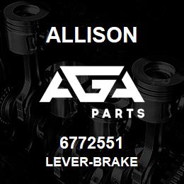 6772551 Allison LEVER-BRAKE | AGA Parts