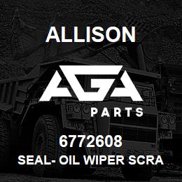 6772608 Allison SEAL- OIL WIPER SCRAPER | AGA Parts