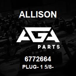 6772664 Allison PLUG- 1 5/8- | AGA Parts