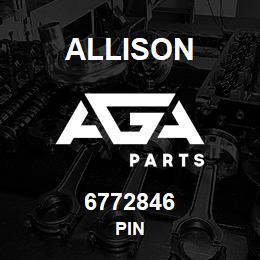 6772846 Allison PIN | AGA Parts