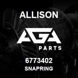 6773402 Allison SNAPRING | AGA Parts