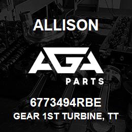 6773494RBE Allison GEAR 1ST TURBINE, TT- REBUILT | AGA Parts