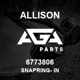 6773806 Allison SNAPRING- IN | AGA Parts