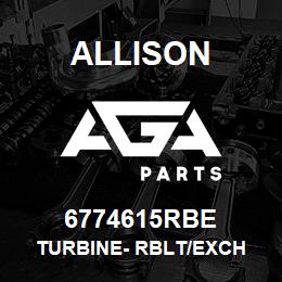 6774615RBE Allison TURBINE- RBLT/EXCH | AGA Parts