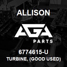 6774615-U Allison TURBINE, (GOOD USED) CRT-3000 | AGA Parts