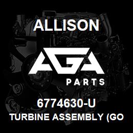 6774630-U Allison TURBINE ASSEMBLY (GOOD USED) | AGA Parts