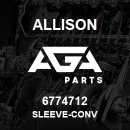 6774712 Allison SLEEVE-CONV | AGA Parts