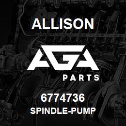 6774736 Allison SPINDLE-PUMP | AGA Parts