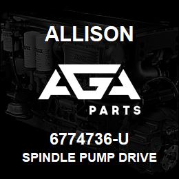 6774736-U Allison SPINDLE PUMP DRIVE | AGA Parts