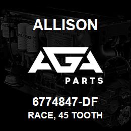 6774847-DF Allison RACE, 45 TOOTH | AGA Parts