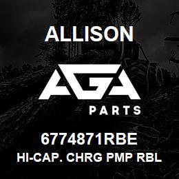 6774871RBE Allison HI-CAP. CHRG PMP RBLT/EXCH | AGA Parts