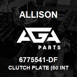 6775541-DF Allison CLUTCH PLATE (60 INT TEETH) | AGA Parts