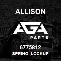 6775812 Allison SPRING, LOCKUP | AGA Parts