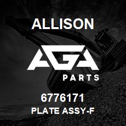 6776171 Allison PLATE ASSY-F | AGA Parts