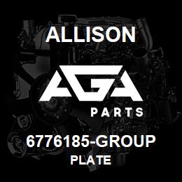 6776185-GROUP Allison PLATE | AGA Parts