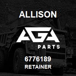 6776189 Allison RETAINER | AGA Parts