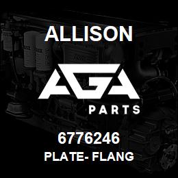 6776246 Allison PLATE- FLANG | AGA Parts