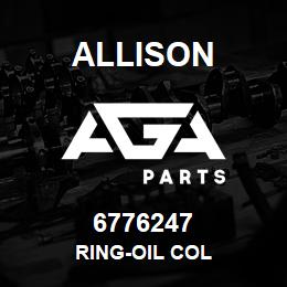 6776247 Allison RING-OIL COL | AGA Parts