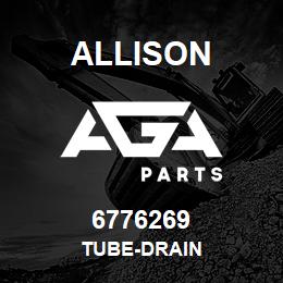 6776269 Allison TUBE-DRAIN | AGA Parts