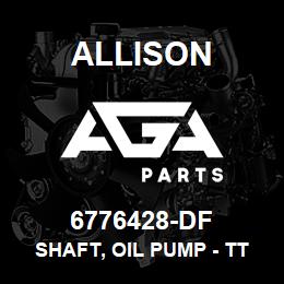 6776428-DF Allison SHAFT, OIL PUMP - TT2000 | AGA Parts