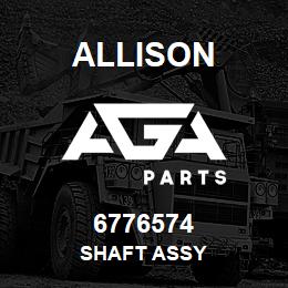 6776574 Allison SHAFT ASSY | AGA Parts