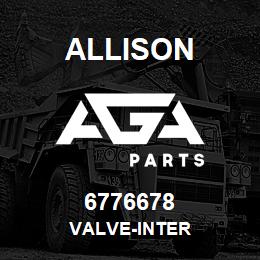 6776678 Allison VALVE-INTER | AGA Parts