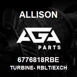 6776818RBE Allison TURBINE- RBLT/EXCH | AGA Parts