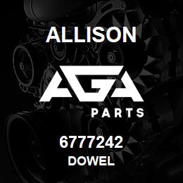 6777242 Allison DOWEL | AGA Parts