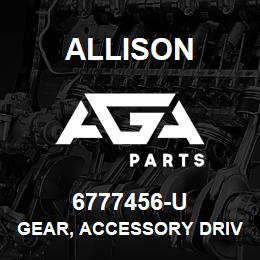 6777456-U Allison GEAR, ACCESSORY DRIVE (44 TTH) TT-2000 SERIES | AGA Parts