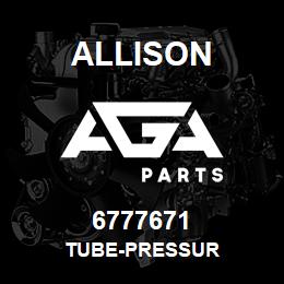 6777671 Allison TUBE-PRESSUR | AGA Parts