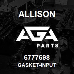 6777698 Allison GASKET-INPUT | AGA Parts