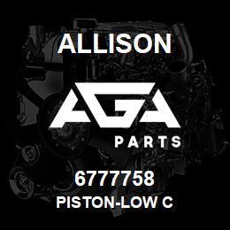 6777758 Allison PISTON-LOW C | AGA Parts