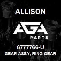 6777766-U Allison GEAR ASSY, RING GEAR REVERSE RANGE | AGA Parts