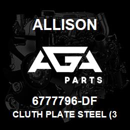 6777796-DF Allison CLUTH PLATE STEEL (35 EXT TH) | AGA Parts