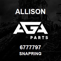 6777797 Allison SNAPRING | AGA Parts