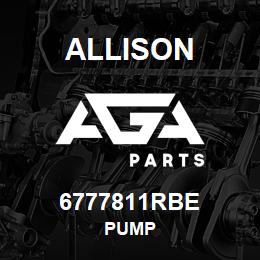 6777811RBE Allison PUMP | AGA Parts