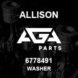 6778491 Allison WASHER | AGA Parts