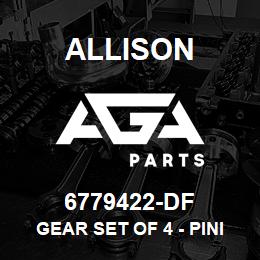 6779422-DF Allison GEAR SET OF 4 - PINION SET | AGA Parts