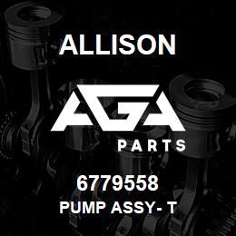 6779558 Allison PUMP ASSY- T | AGA Parts