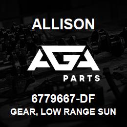 6779667-DF Allison GEAR, LOW RANGE SUN CLBT-3461 | AGA Parts