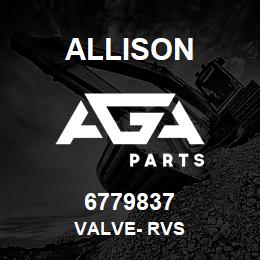 6779837 Allison VALVE- RVS | AGA Parts