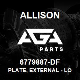 6779887-DF Allison PLATE, EXTERNAL - LOCK UP | AGA Parts