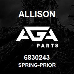 6830243 Allison SPRING-PRIOR | AGA Parts