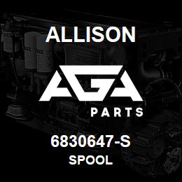 6830647-S Allison SPOOL | AGA Parts