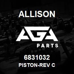 6831032 Allison PISTON-REV C | AGA Parts