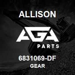 6831069-DF Allison GEAR | AGA Parts