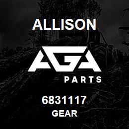 6831117 Allison GEAR | AGA Parts