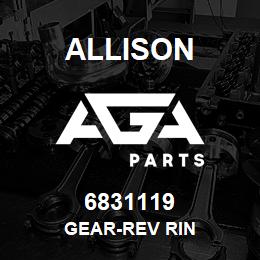 6831119 Allison GEAR-REV RIN | AGA Parts