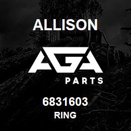 6831603 Allison RING | AGA Parts