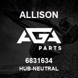 6831634 Allison HUB-NEUTRAL | AGA Parts